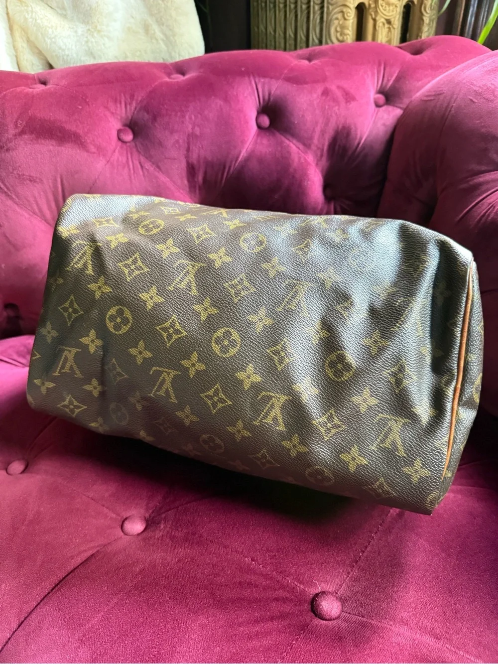 Vintage Louis Vuitton - Speedy 30 Handbag - Monogram Brown